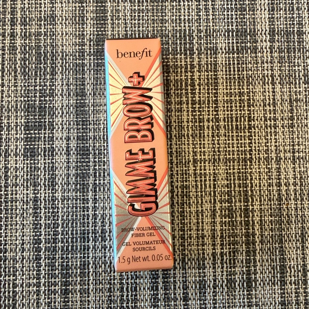 Benefit Gimme Brow+ Volumizing Gel - Neutral Deep Brown 4.5 color Mini size NEW
